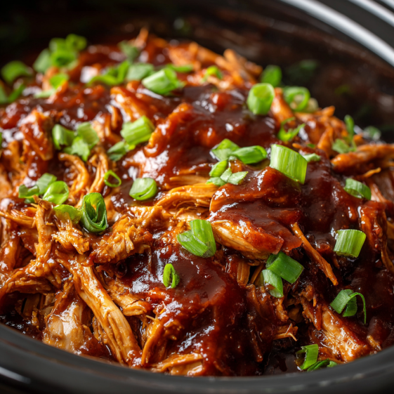 Slow Cooker Barbecue Chicken.