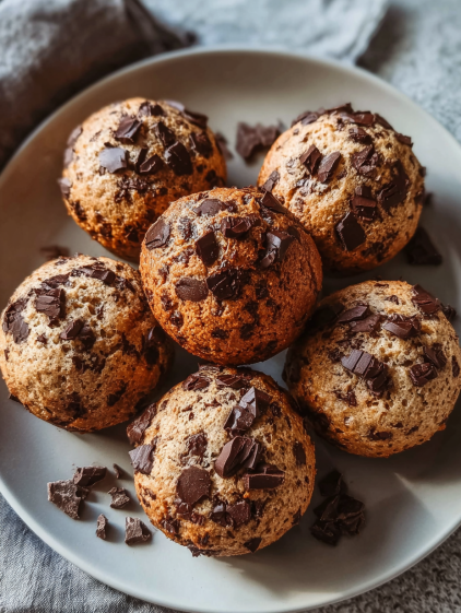 A plate of chocolate cookie dough balls.