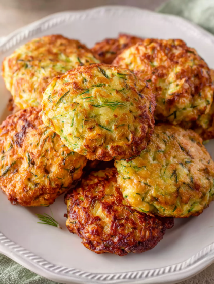 A plate of food with a green topping.