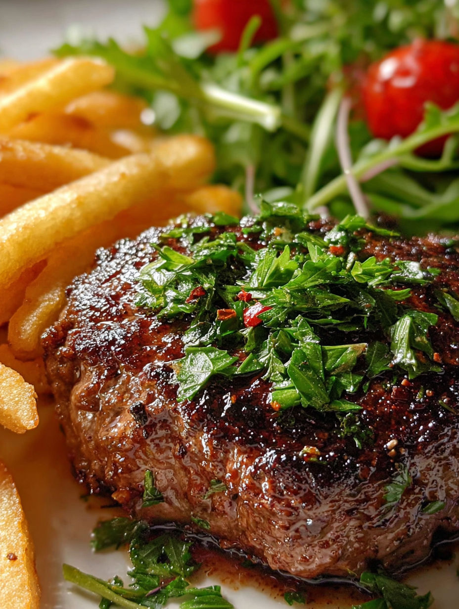 A delicious and healthy steak hache pokey salad.