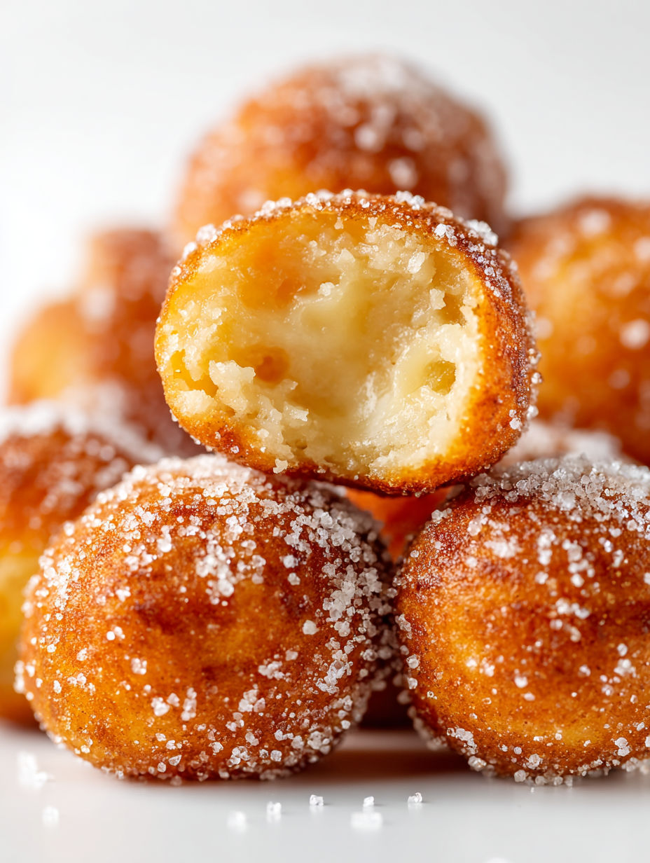 Air fryer pumpkin donut holes.