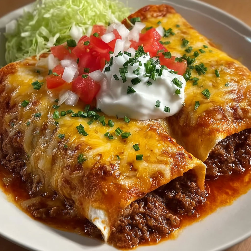 A plate of food with a white sauce on top.