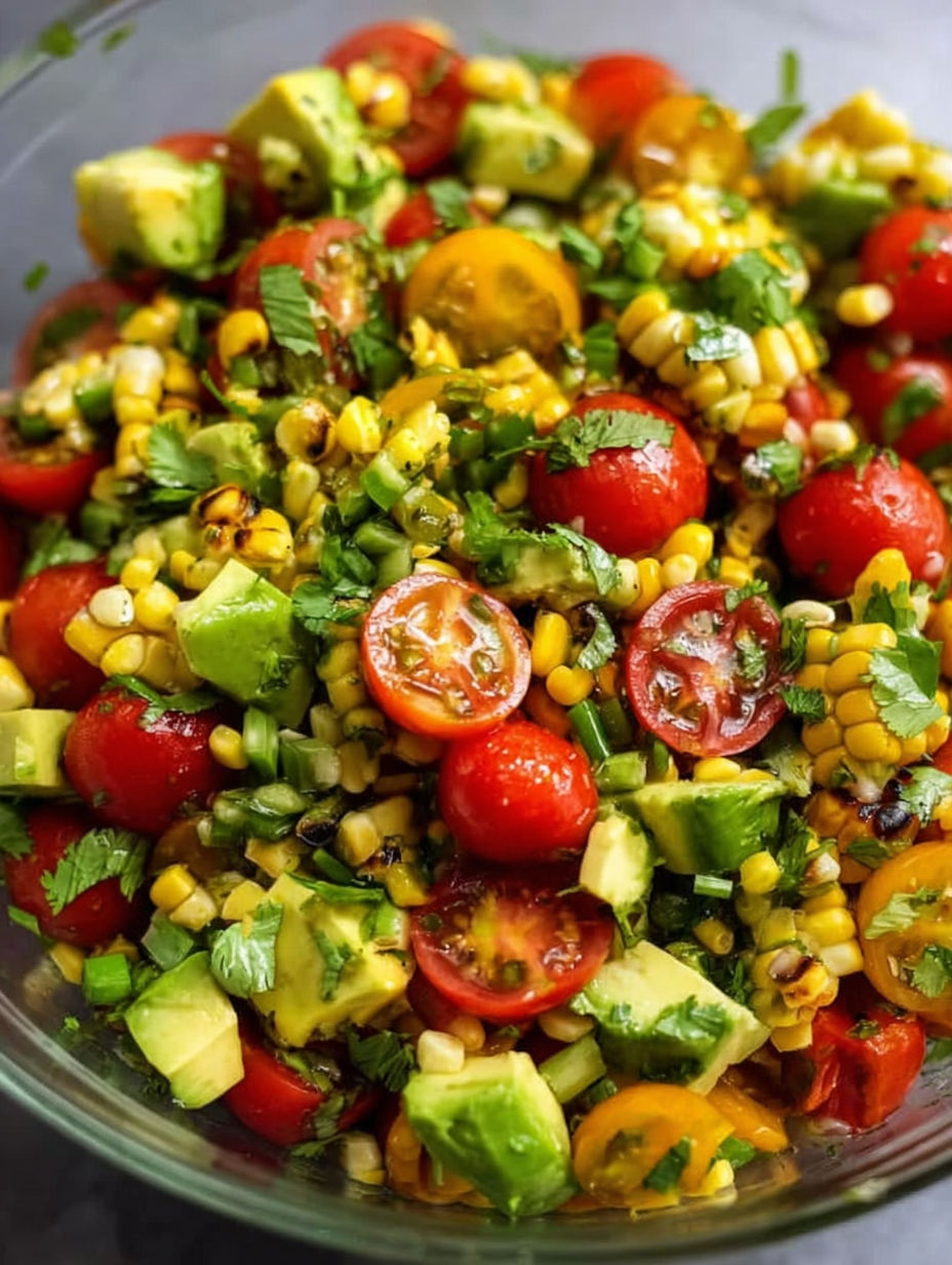 A bowl of fresh vegetables.