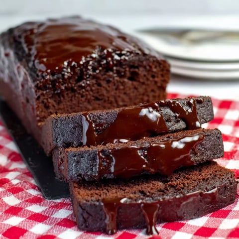 A slice of hot fudge brownie bread.