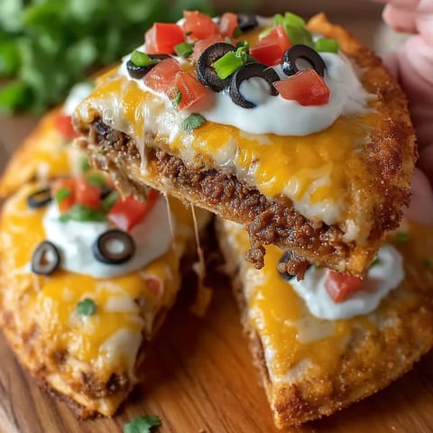 A slice of Taco Bell Mexican Pizza.