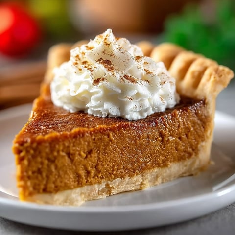 A slice of apple butter pie with whipped cream on top.